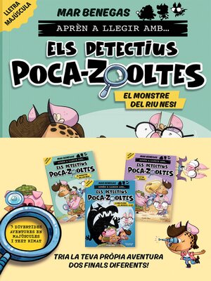 cover image of PACK Aprèn a llegir amb... Els detectius Poca-zooltes!  1,2 i 3